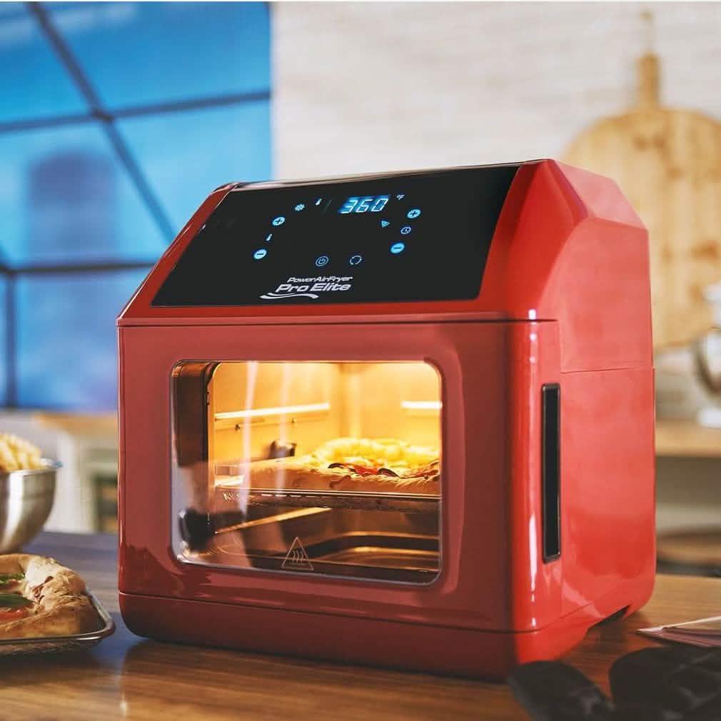 Power Air Fryer 10-in-1 Pro Elite Oven 5,7 l mit Kochbuch (Generalüberholt)