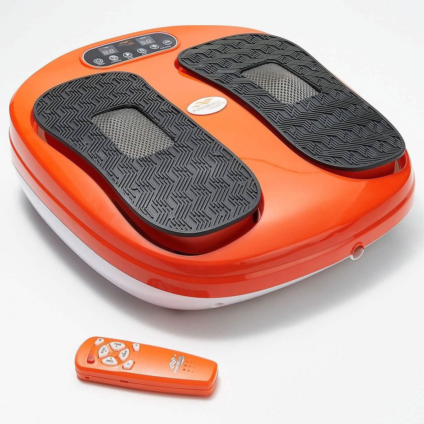 Power Legs Vibrations-Fußmassageplattform mit Akupressur