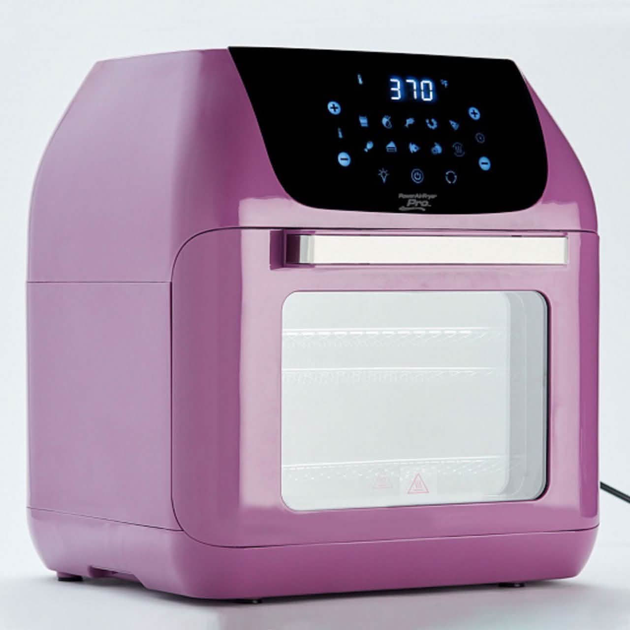 PowerXL 10-in-1 1500W 5,7L Pro XLT Heißluftfritteuse Ofen mit Drehspieß