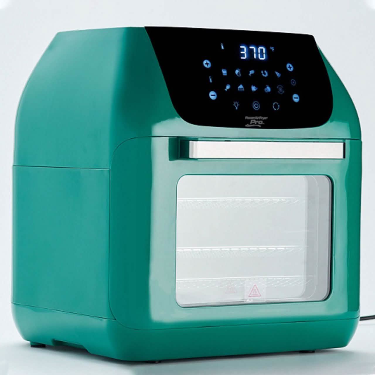 PowerXL 10-in-1 1500W 5,7L Pro XLT Heißluftfritteuse Ofen mit Drehspieß