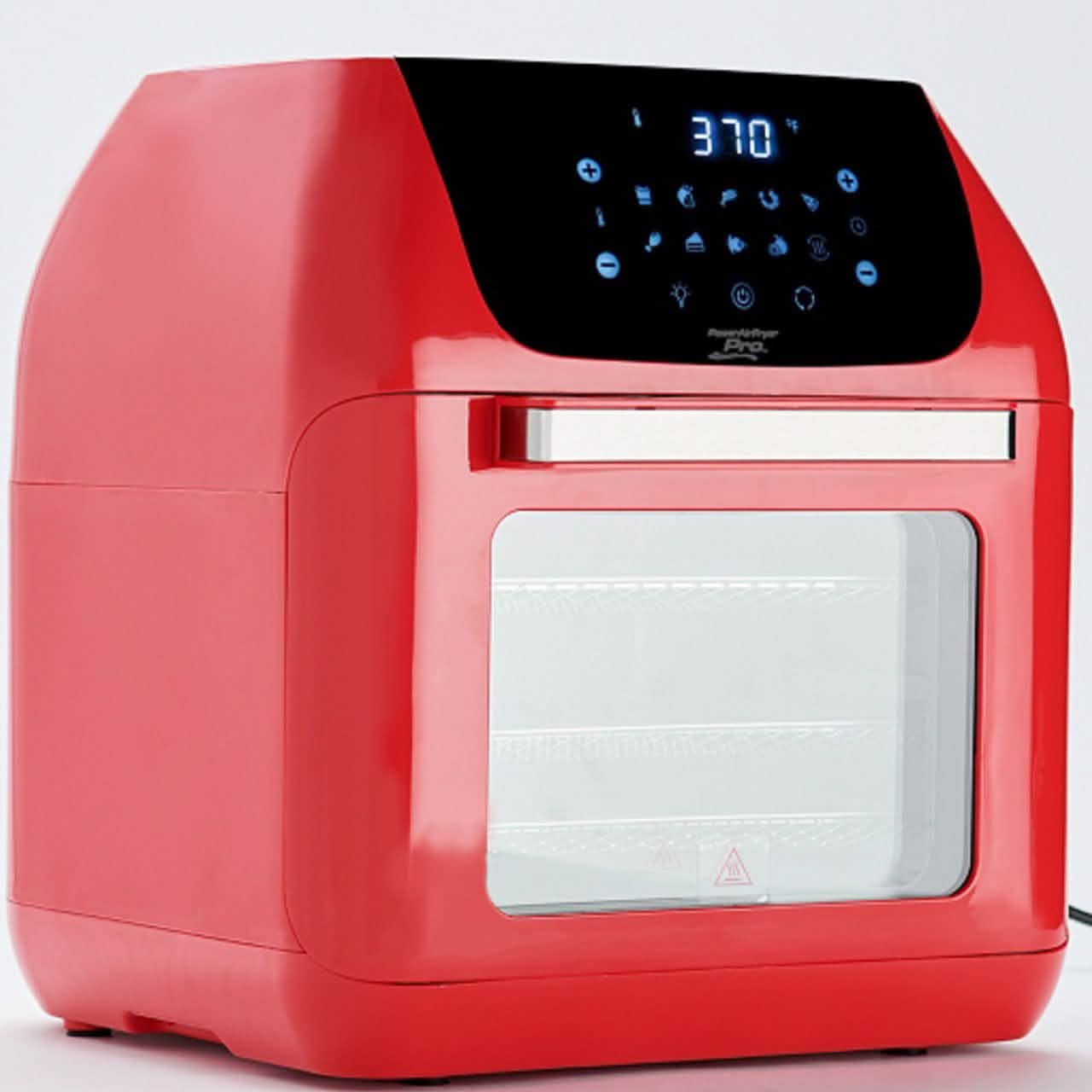 PowerXL 10-in-1 1500W 5,7L Pro XLT Heißluftfritteuse Ofen mit Drehspieß