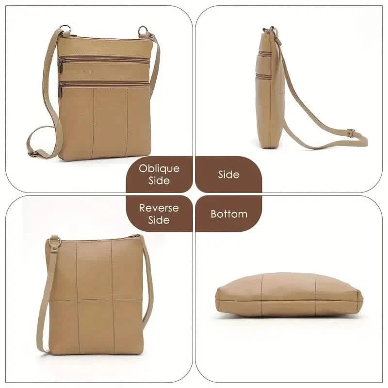 Premium Leder Organizer Geldbörse Damen Handtasche Reisetasche