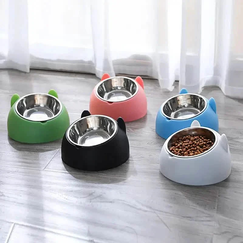 Premium-Edelstahl-Futter-/Wassernäpfe für Katzen & Hunde – rutschfester Boden