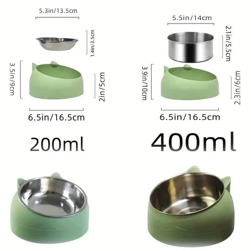 Premium-Edelstahl-Futter-/Wassernäpfe für Katzen & Hunde – rutschfester Boden