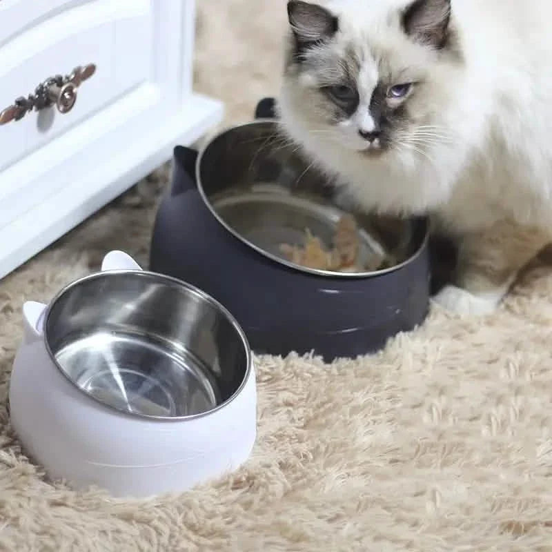 Premium-Edelstahl-Futter-/Wassernäpfe für Katzen & Hunde – rutschfester Boden