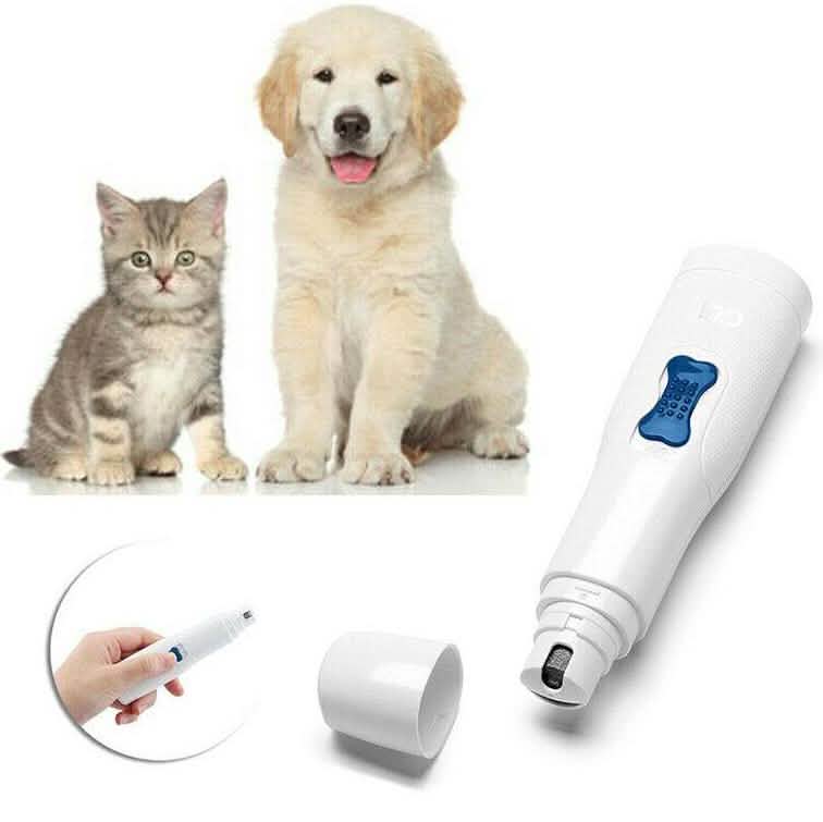 Profi Hund Katze Nagelschneider Pflegewerkzeug Schleifer Elektrisches Scheren-Set