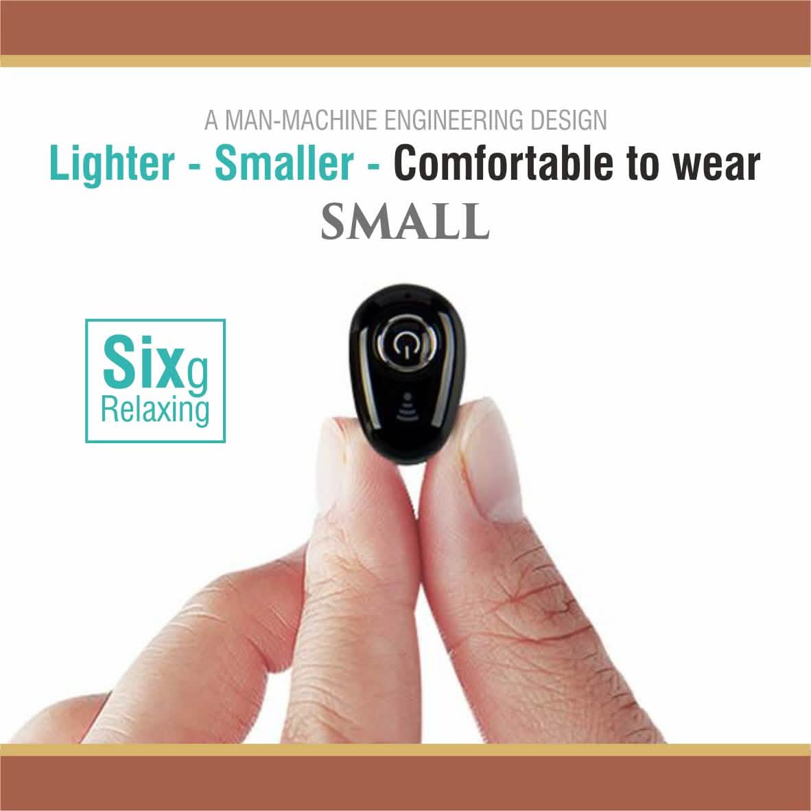 Professioneller kabelloser Mini Invisible Bluetooth 10.0 Stereo In-Ear Kopfhörer