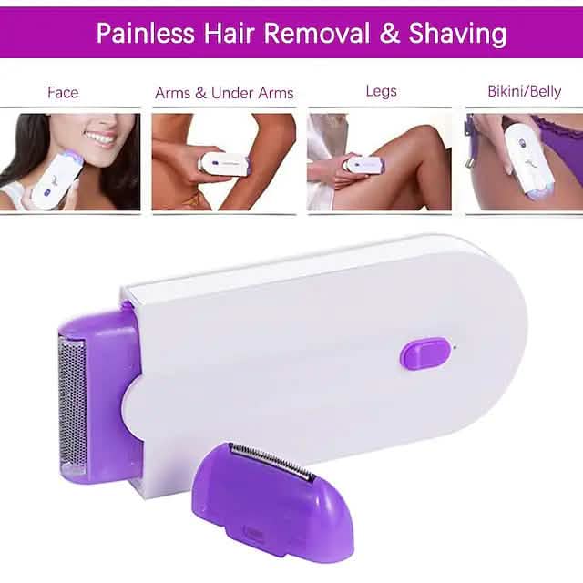 Professionelles schmerzfreies Haarentfernungs-Kit Laser Touch Epilierer