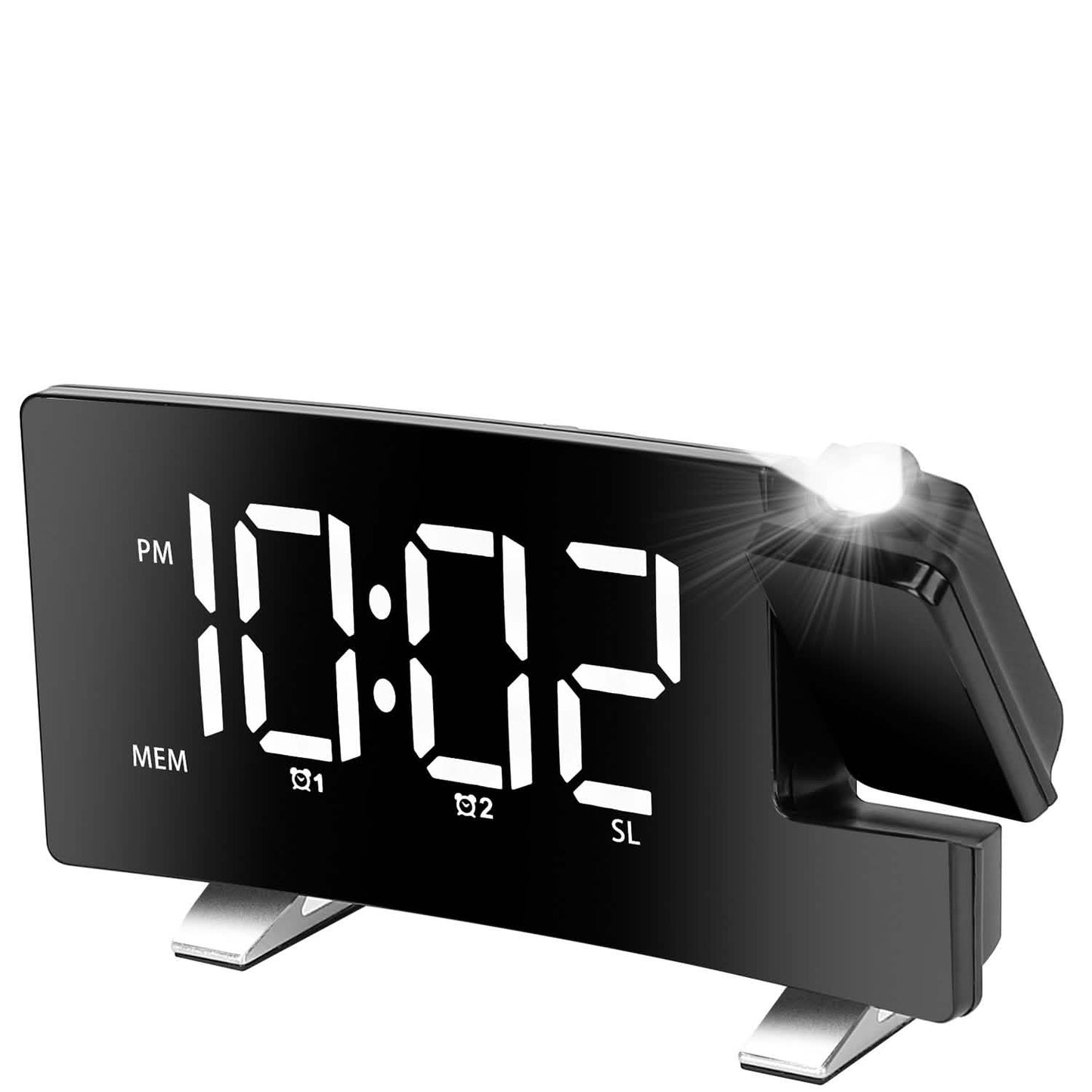 Projektionswecker mit Radio