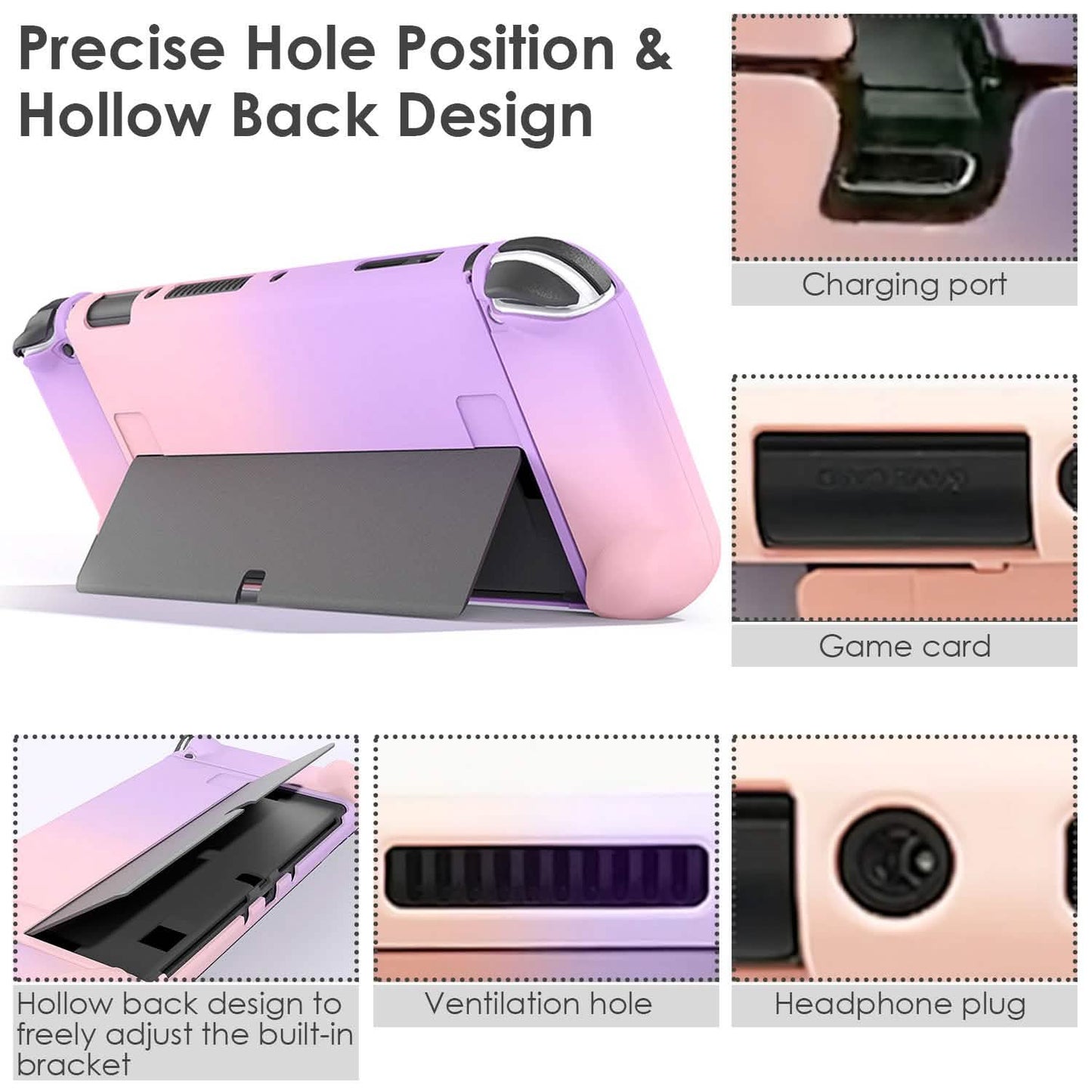 Schutzhülle Harte Andockbare Hülle für Nintendo Switch OLED