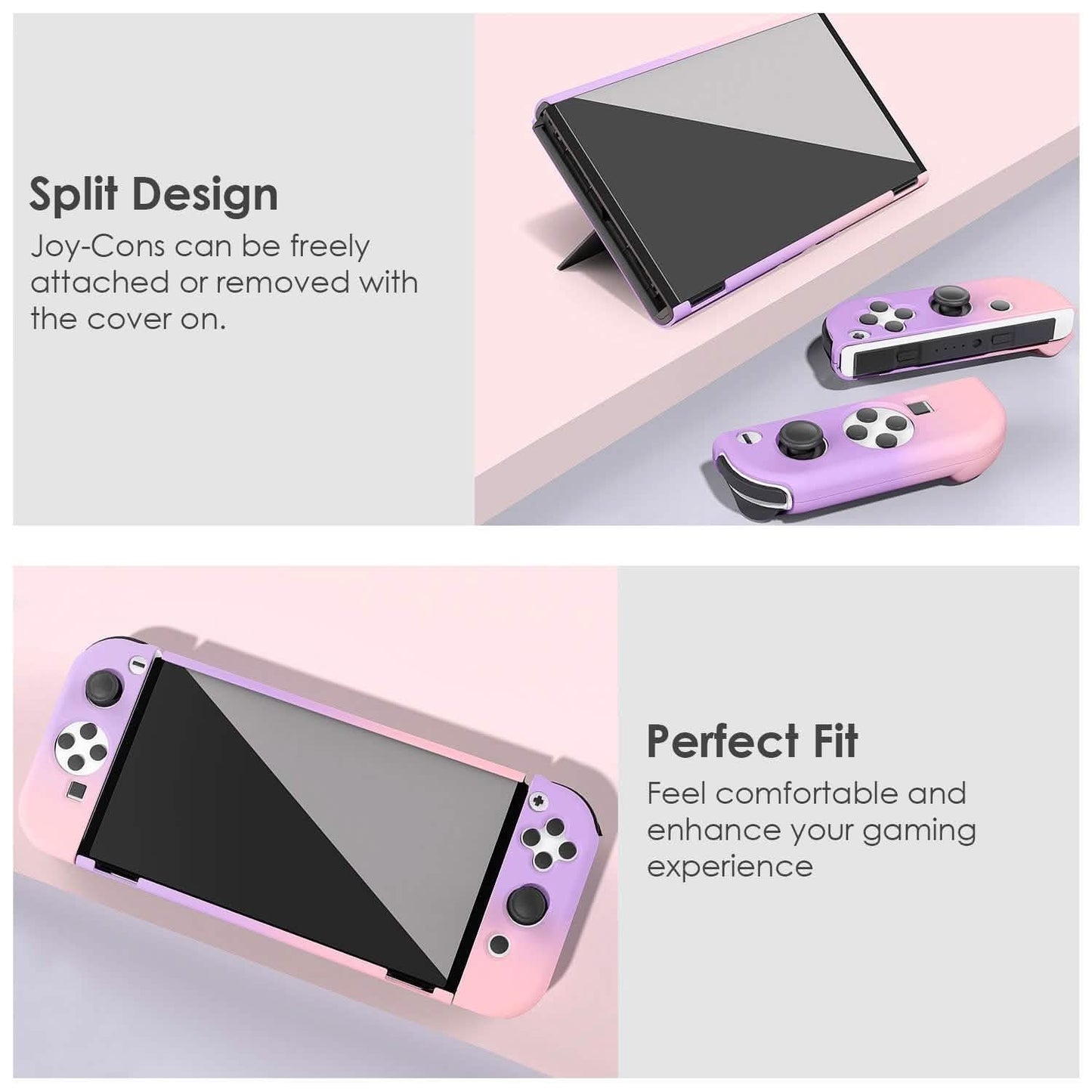 Schutzhülle Harte Andockbare Hülle für Nintendo Switch OLED