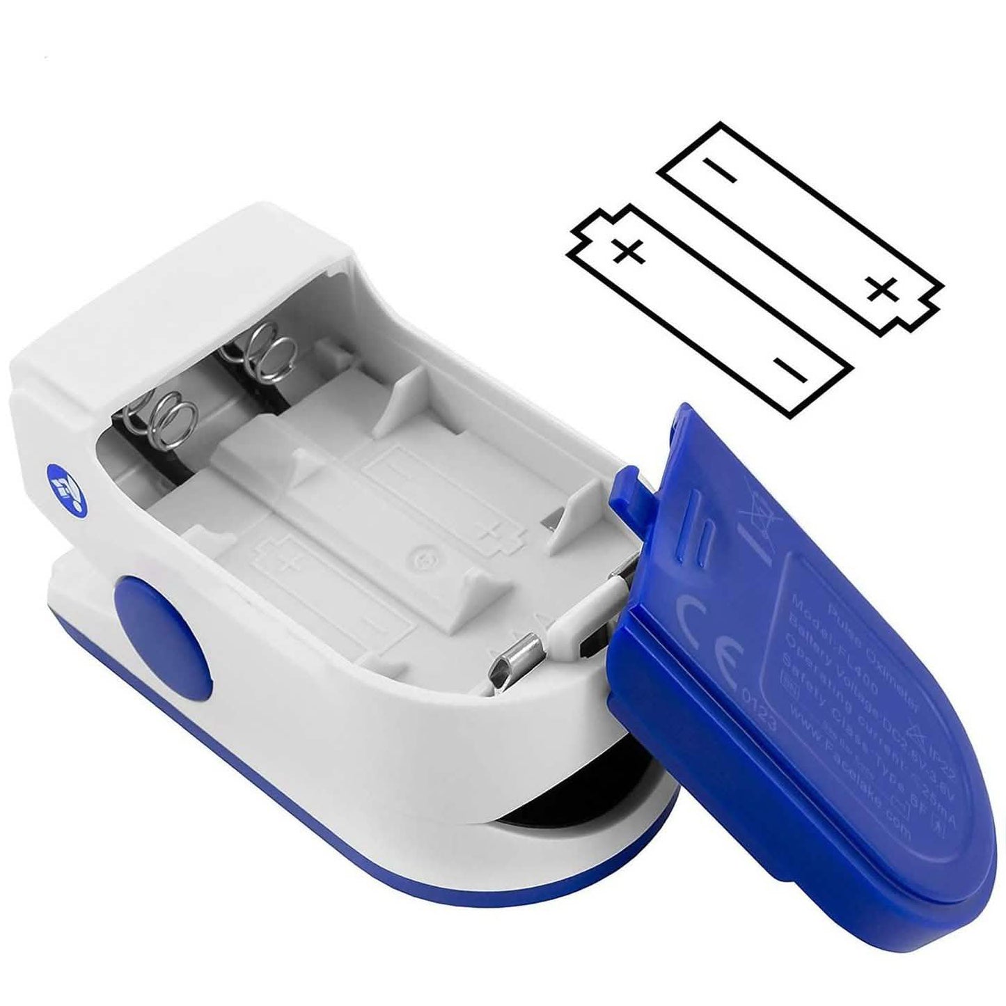 Pulsoximeter H8 Fingerspitzen-Oximeter Blutsauerstoff SpO2 Monitor Fitness Tracker