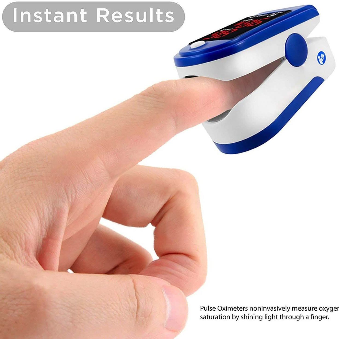 Pulsoximeter H8 Fingerspitzen-Oximeter Blutsauerstoff SpO2 Monitor Fitness Tracker