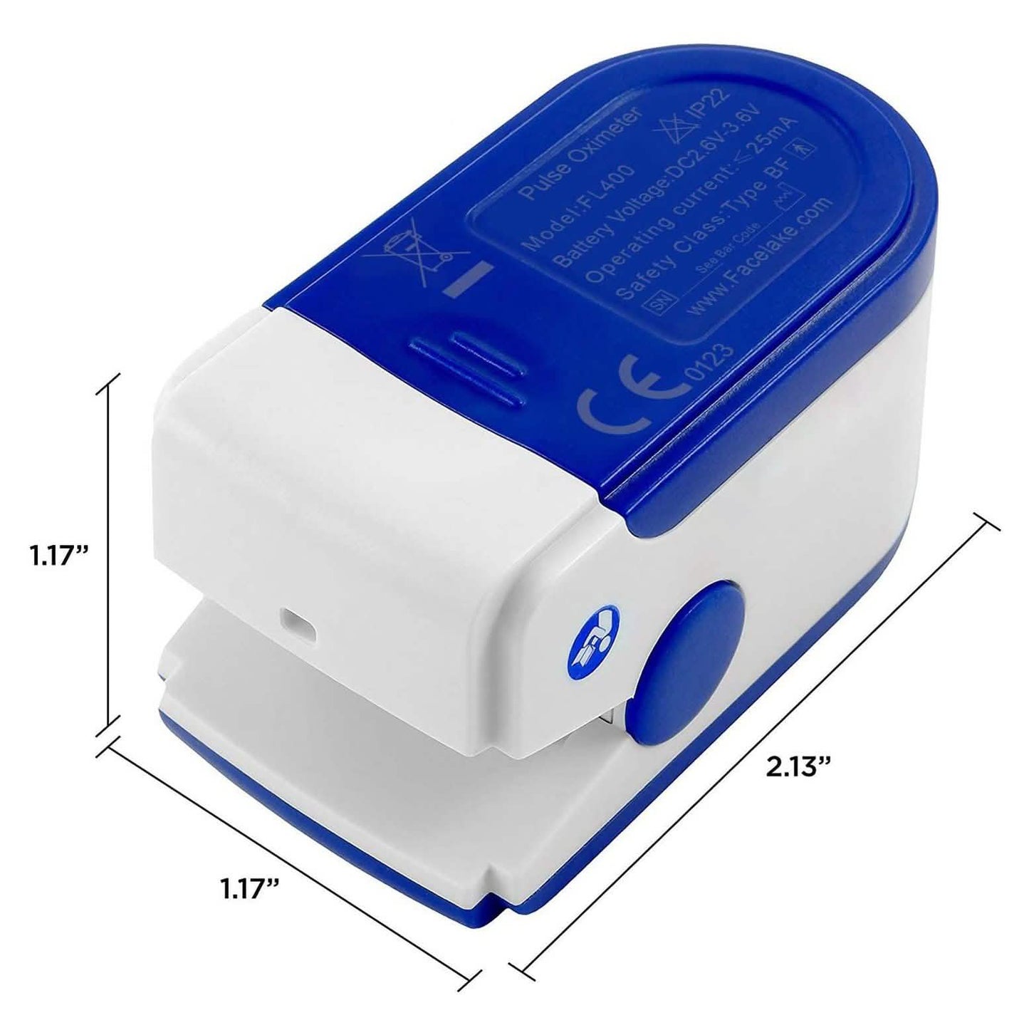 Pulsoximeter H8 Fingerspitzen-Oximeter Blutsauerstoff SpO2 Monitor Fitness Tracker