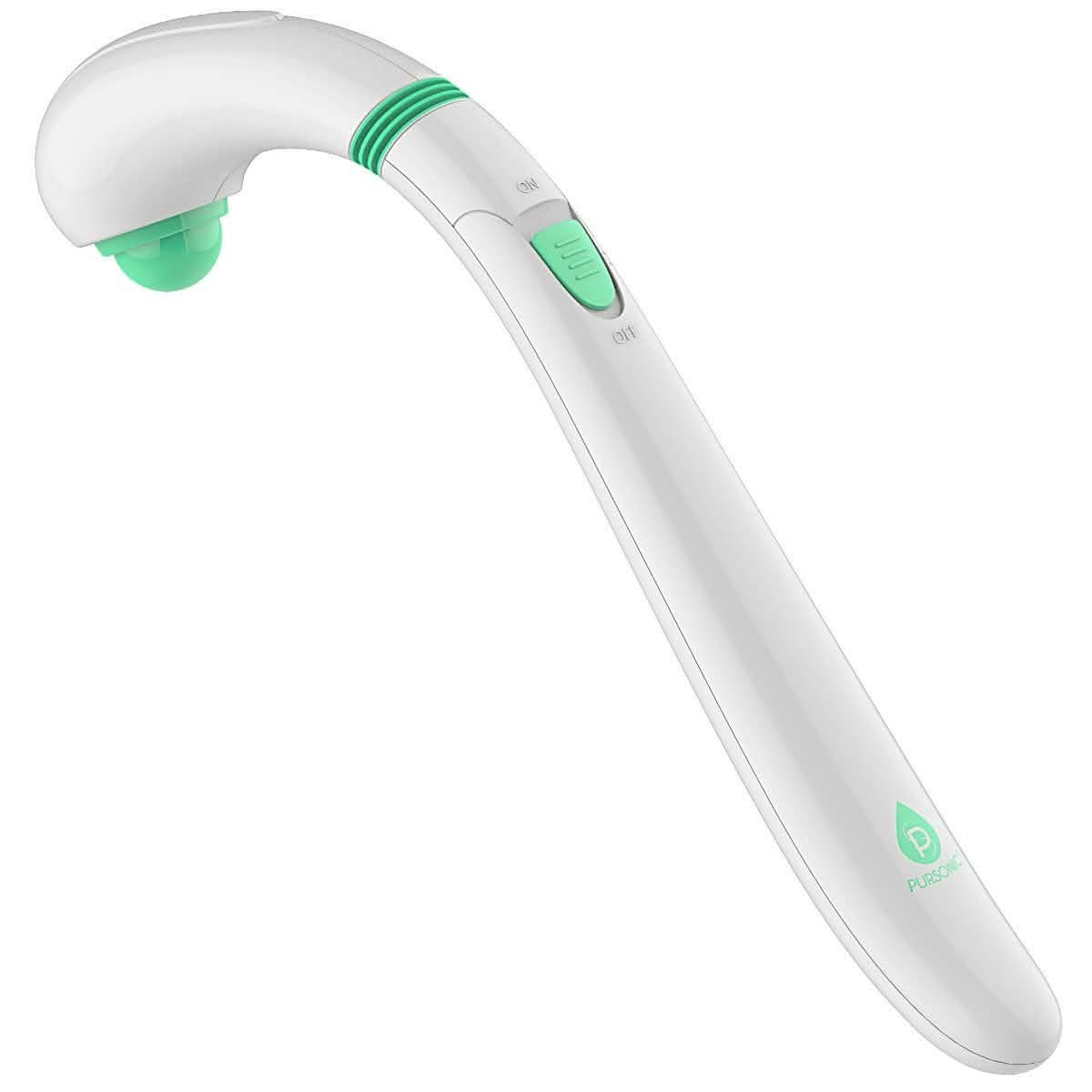 Pursonic Handmassagegerät und Pursonic 100% reines fraktioniertes Kokosöl