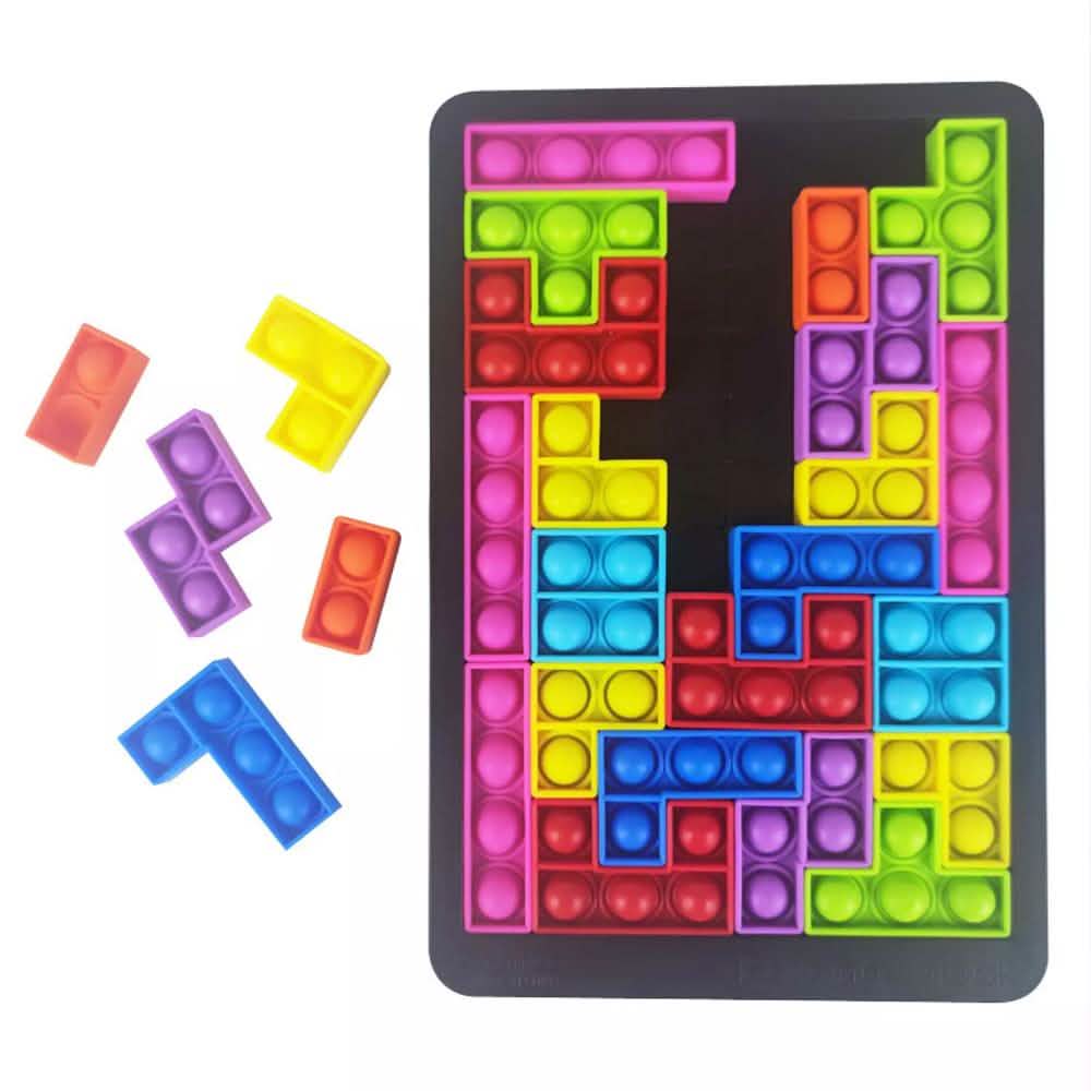 Push POP Anti-Stress Tetris Spiel