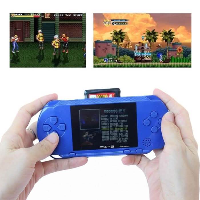 PXP3 Tragbares Handheld-Videospielsystem mit über 150 Spielen