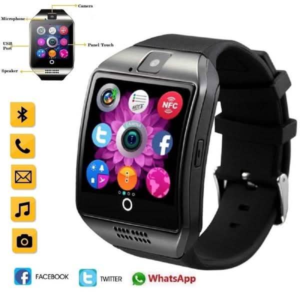 Q18 Smartwatch Bluetooth-Uhr