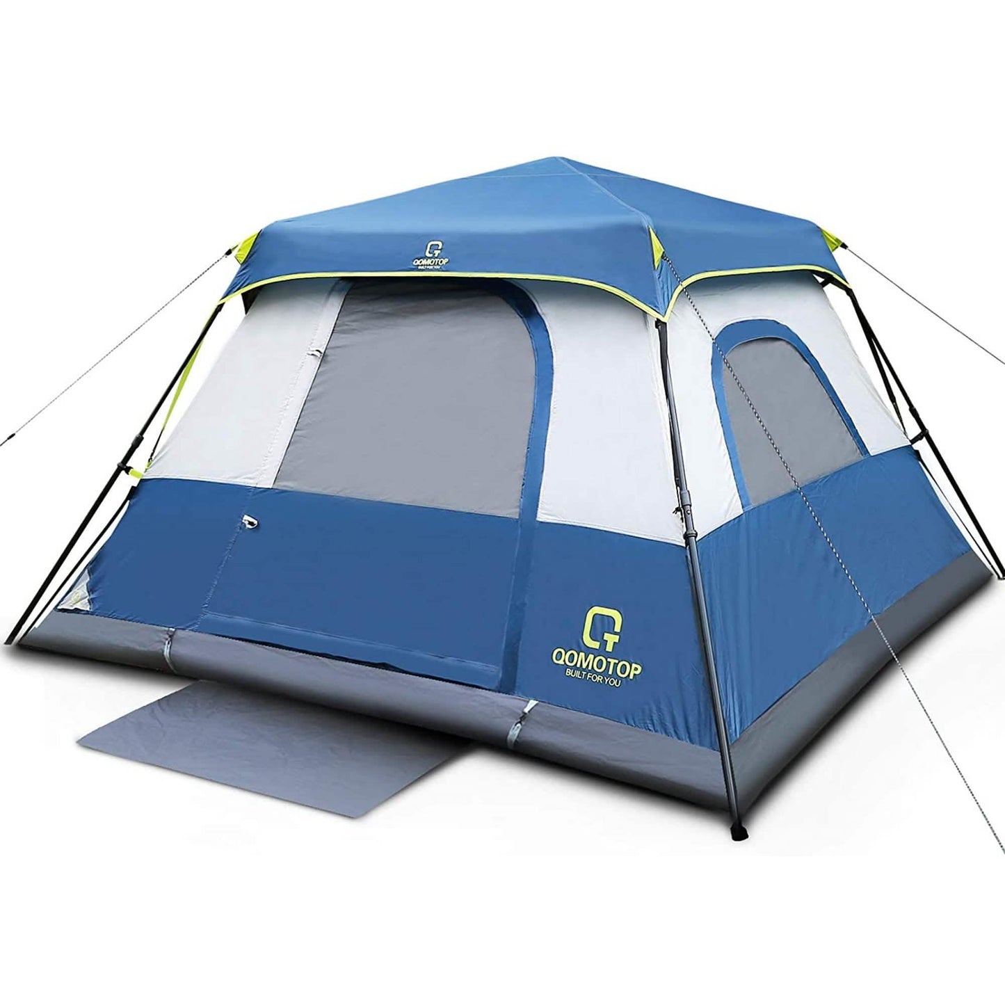QOMOTOP 6-Personen-Campingzelt, Aufbau in 60 Sekunden