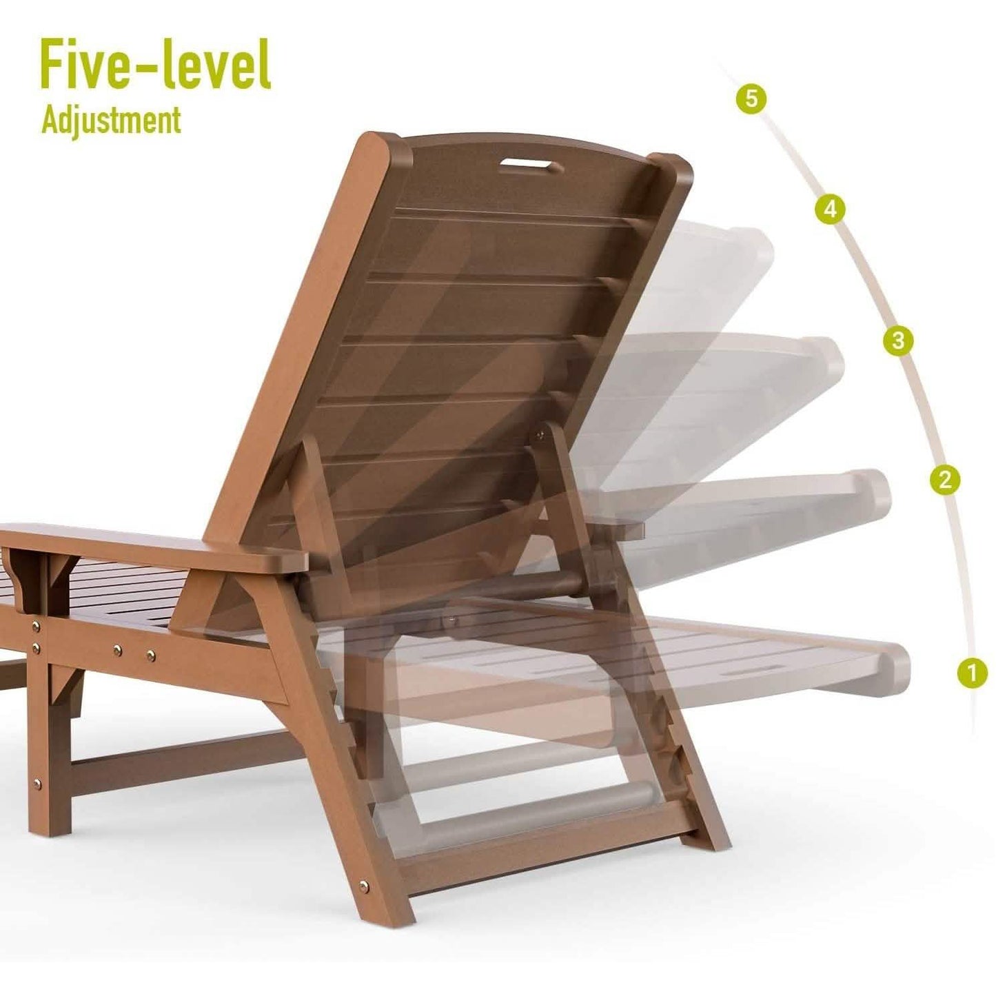 QOMOTOP Gartenliege