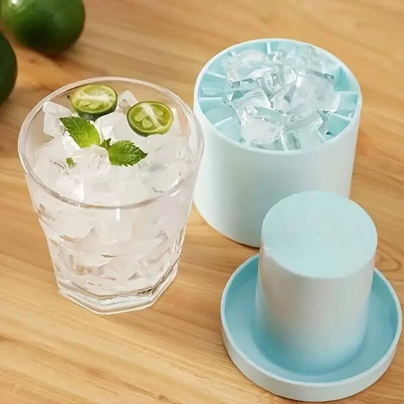 Silikon-Eiswürfelform für den Schnellfroster