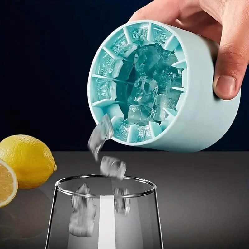 Silikon-Eiswürfelform für den Schnellfroster