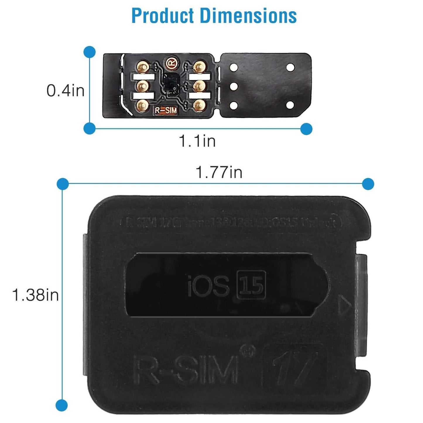 R-SIM17 Nano Unlock RSIM Karte