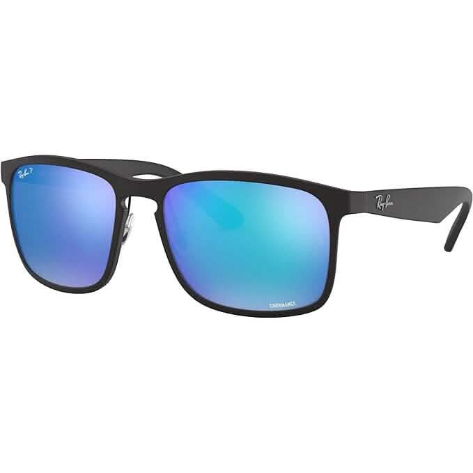 Ray-Ban Chromance Square Sonnenbrille (Generalüberholt)