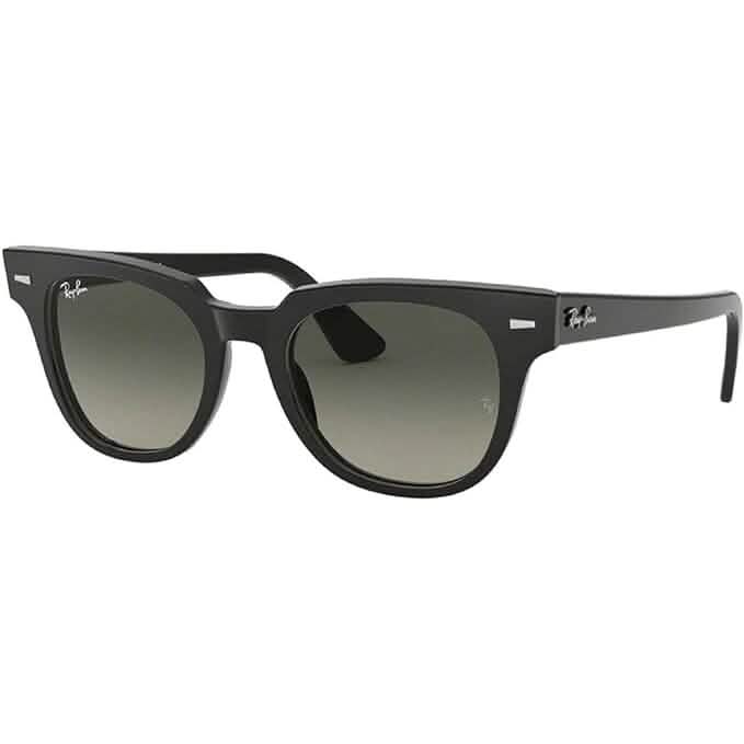 Ray-Ban RB2168 METEOR Sonnenbrille für Damen und Herren + PFLEGE-SET mit Designer iWear Brillenpflege-Kit (Generalüberholt)