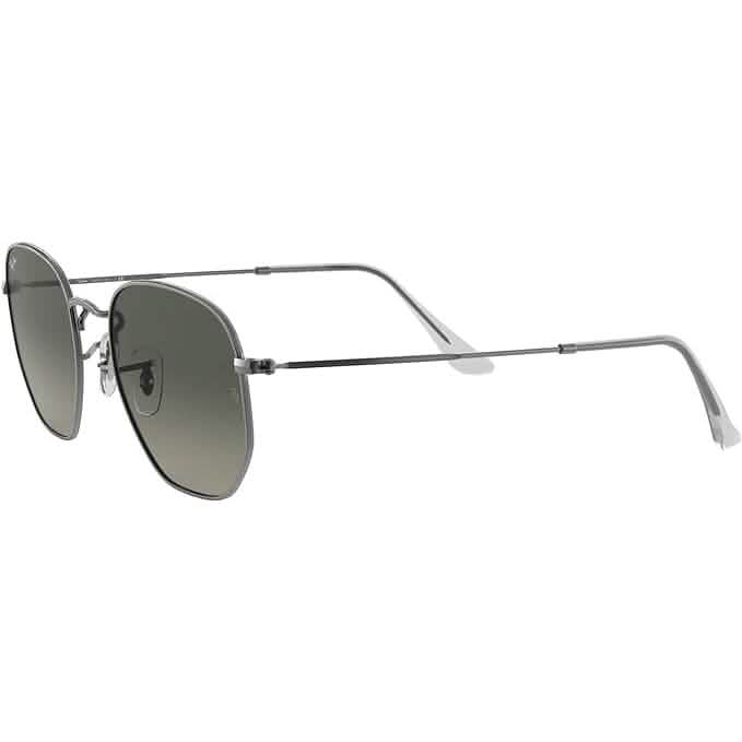 Ray-Ban Rb3548n Hexagonal Flat Lens Sonnenbrille (Generalüberholt)