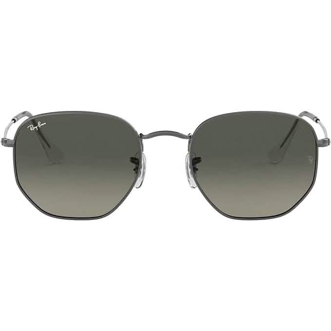 Ray-Ban Rb3548n Hexagonal Flat Lens Sonnenbrille (Generalüberholt)
