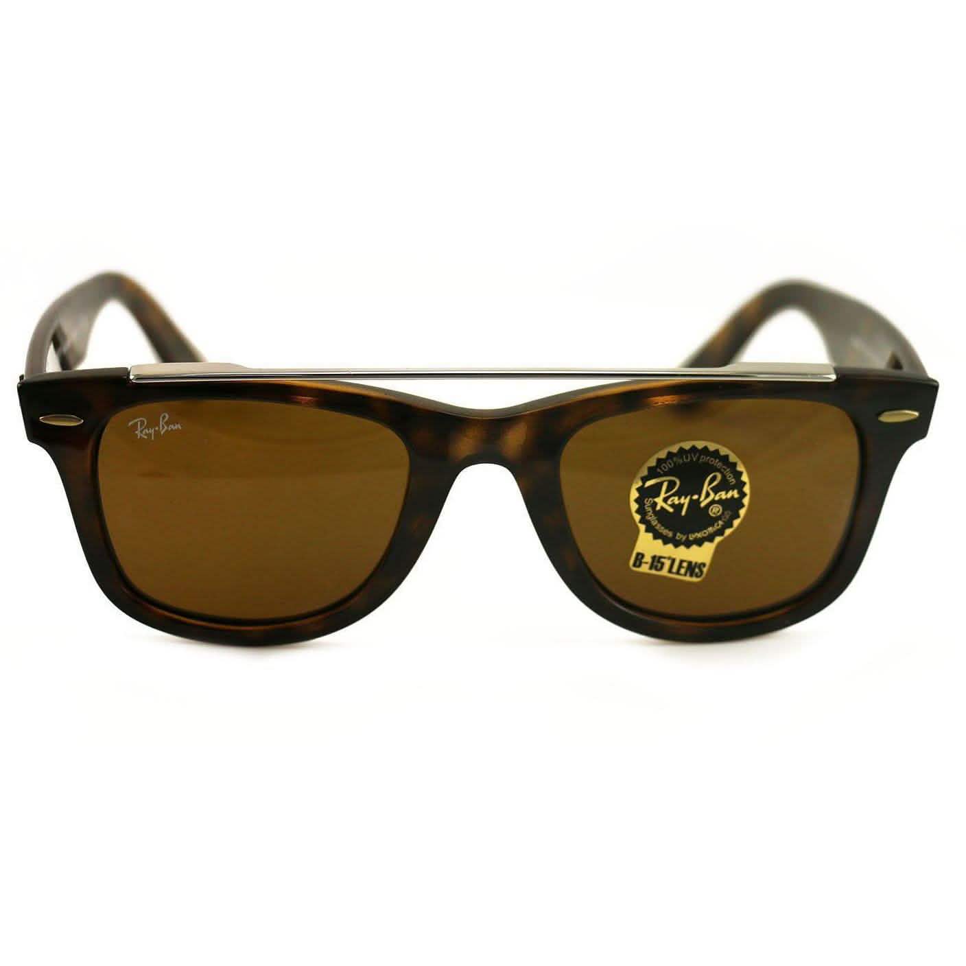 Ray-Ban Unisex Sonnenbrille RB4540 Wayfarer 710/33 Havana/Braun 50 22 150