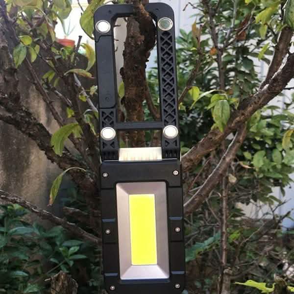 Wiederaufladbare magnetische, klappbare LED-Außenleuchte
