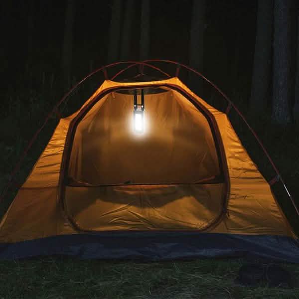 Wiederaufladbare magnetische, klappbare LED-Außenleuchte