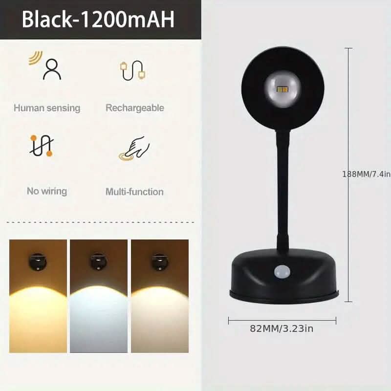Wiederaufladbarer smarter LED-Wandstrahler