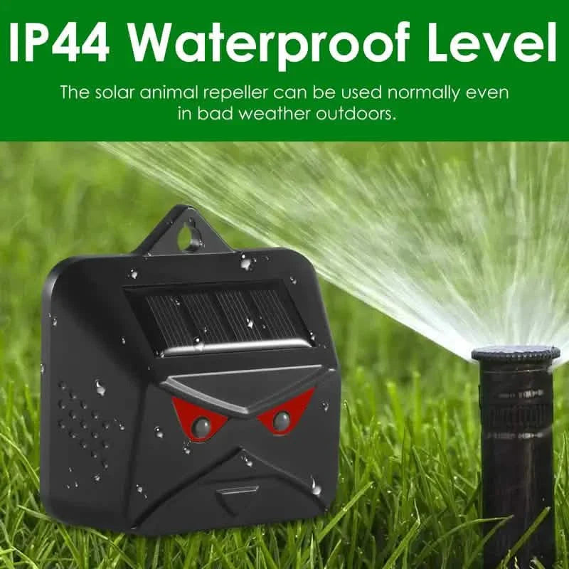 Rotes LED-Licht, wasserdicht, Raubtierabwehr für Gärten