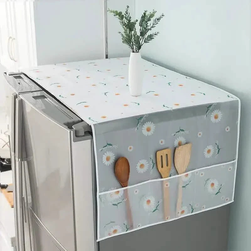 Staubschutzhüllen für Kühlschrank und Waschmaschine mit Taschen