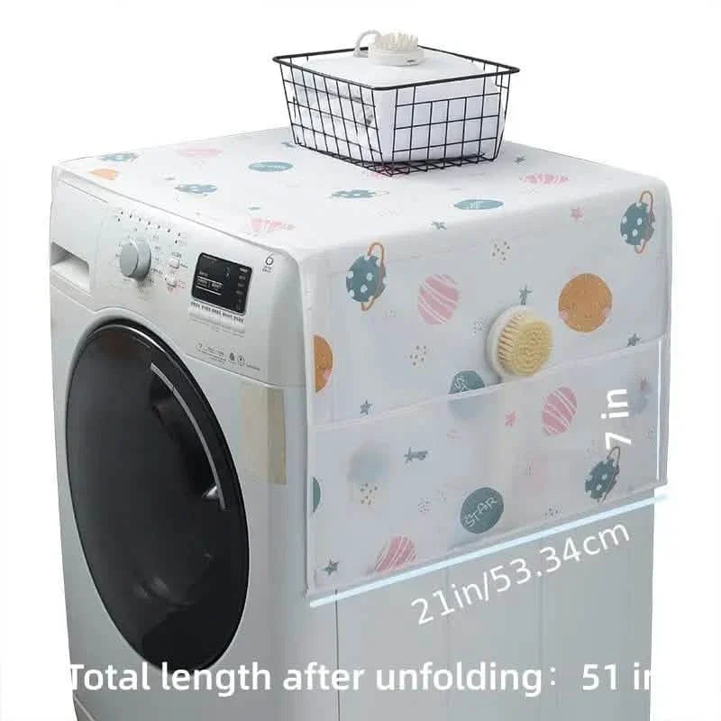 Staubschutzhüllen für Kühlschrank und Waschmaschine mit Taschen