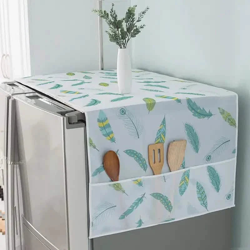 Staubschutzhüllen für Kühlschrank und Waschmaschine mit Taschen