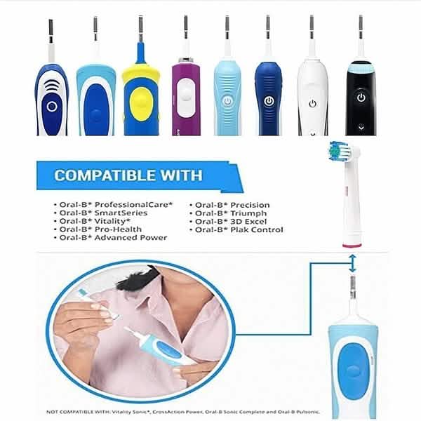 Ersatzzahnbürstenkopf für Oral-B