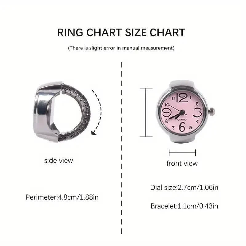 Retro kreative Finger-Minuhr für Teenager