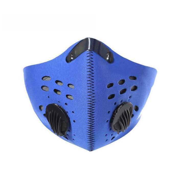 Wiederverwendbare staubdichte Maske mit 3 Filtern