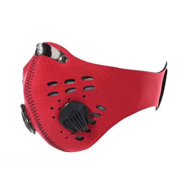 Wiederverwendbare staubdichte Maske mit 3 Filtern
