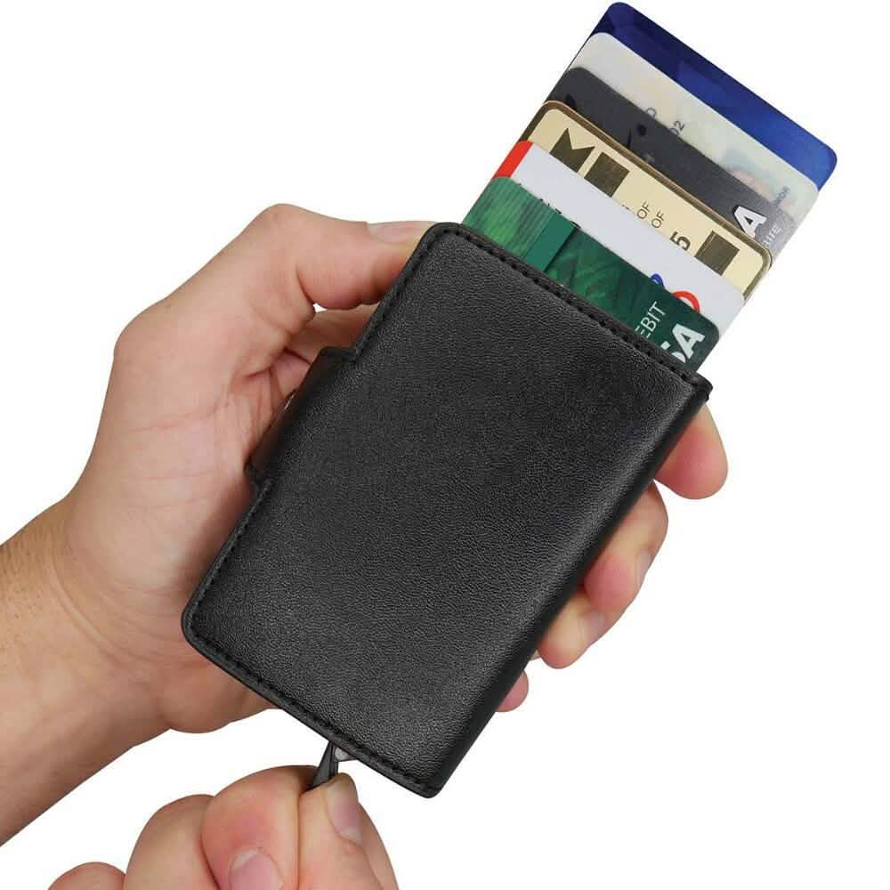 RFID-blockierendes Kaskaden-Schnellkartenetui