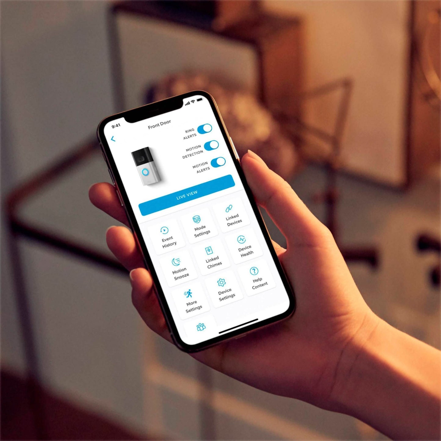 Ring Video Doorbell 4 - Intelligente WLAN-Videotürklingel