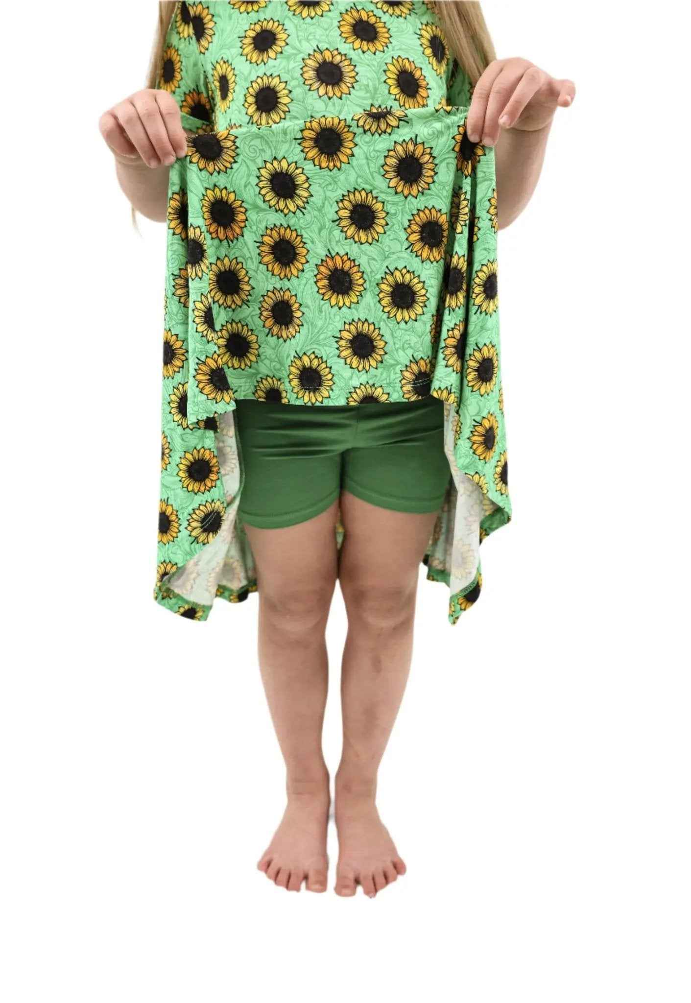 Kurzarmkleid & Shorts-Set
