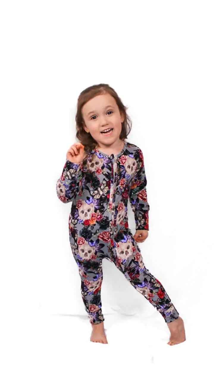 Long Sleeve Convertible Zippy Romper