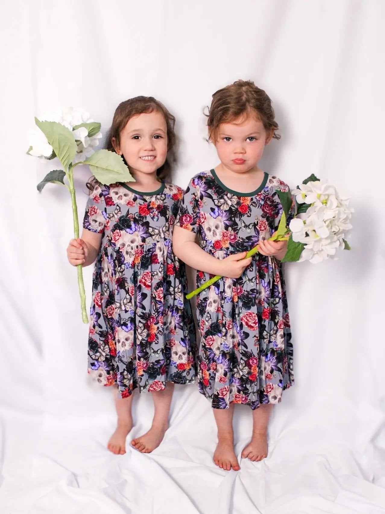 Kurzarmkleid & Shorts-Set