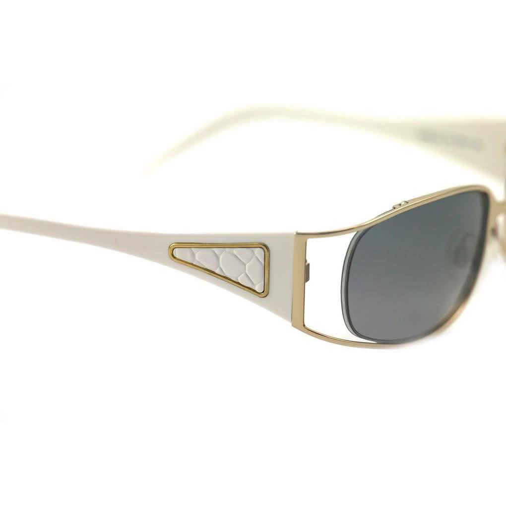 Roberto Cavalli Damen-Sonnenbrille RC0424 772 Gold/Weiß 53 17 130 Vollrand Oval