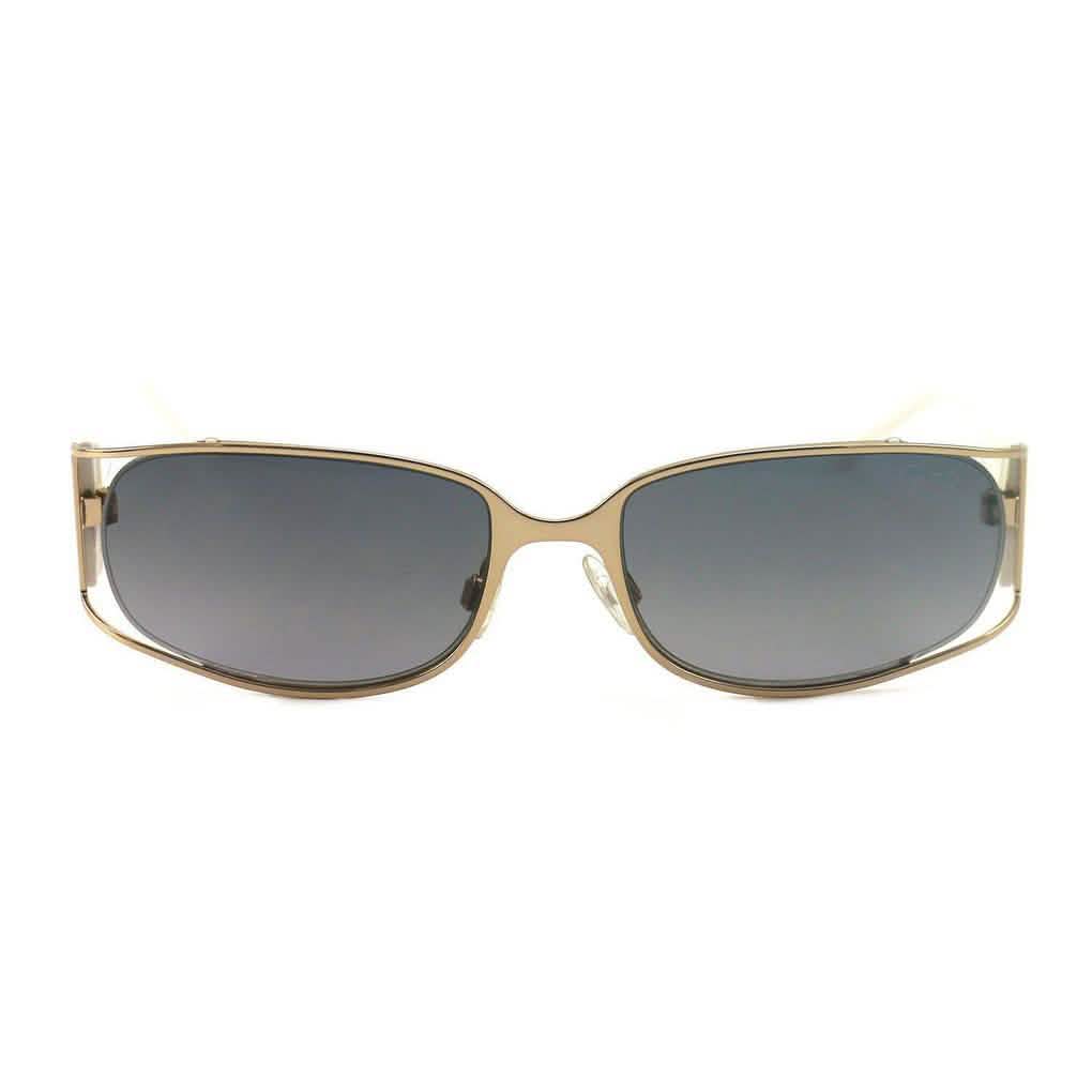 Roberto Cavalli Damen-Sonnenbrille RC0424 772 Gold/Weiß 53 17 130 Vollrand Oval